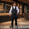 پیش بند رستورانی مدل شعله Shole رنگ مشکی پیش بند رستورانی مدل شعله Shole رنگ مشکی